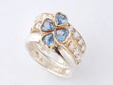�yACLOVER-RING-BL�z